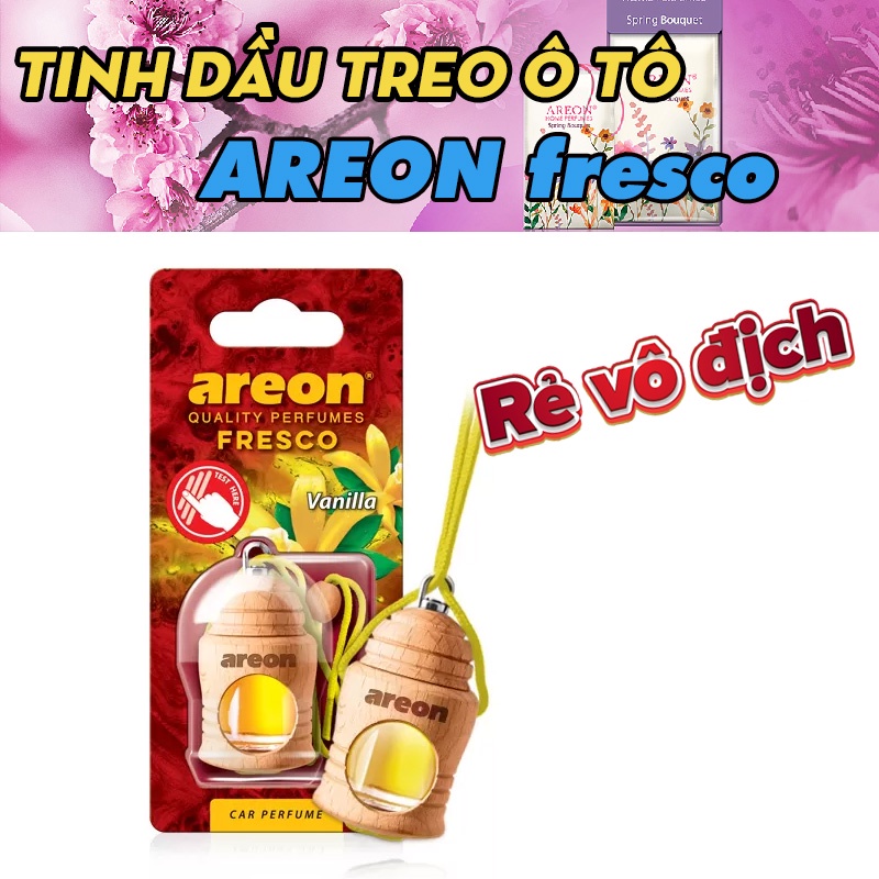 Tinh dầu thơm treo xe ô tô Areon Bulgari