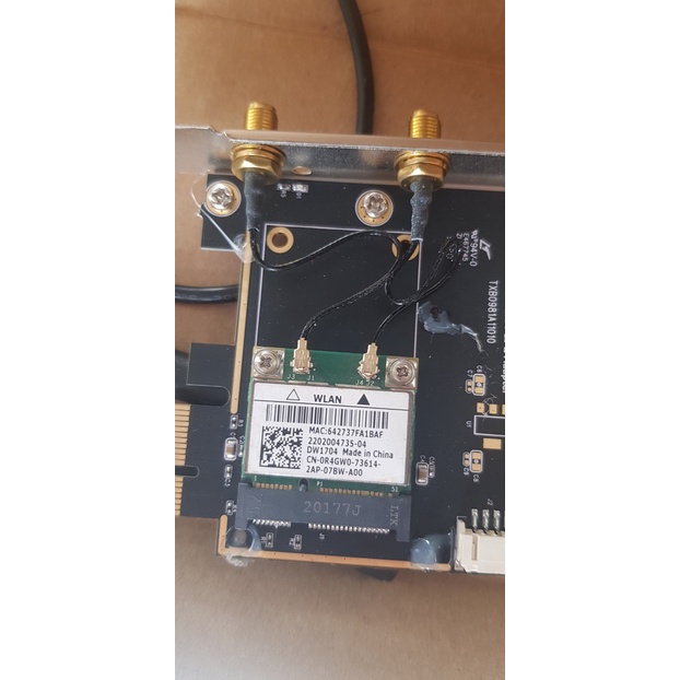 Card WiFi pc có Bluetooth angten dài dùng cho máy bàn, cắm vào là chay ngạy, new Box dùng đuọc cho cả Laptop