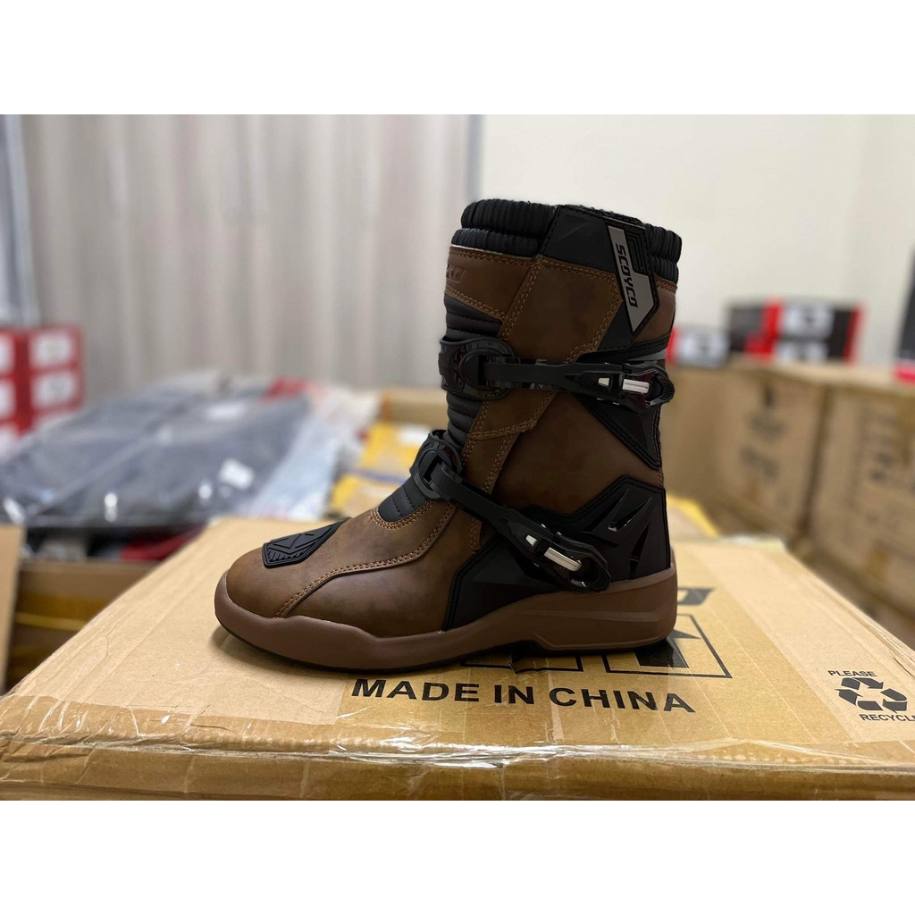 Giày bảo hộ moto chống nước Scoyco MT038 / MT038WP