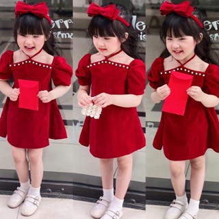 Sét váy nhung đỏ noel 8-20kg