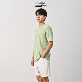 Áo Thun Nam Tay Ngắn Trơn Form Regular - Routine 10S21TSH015