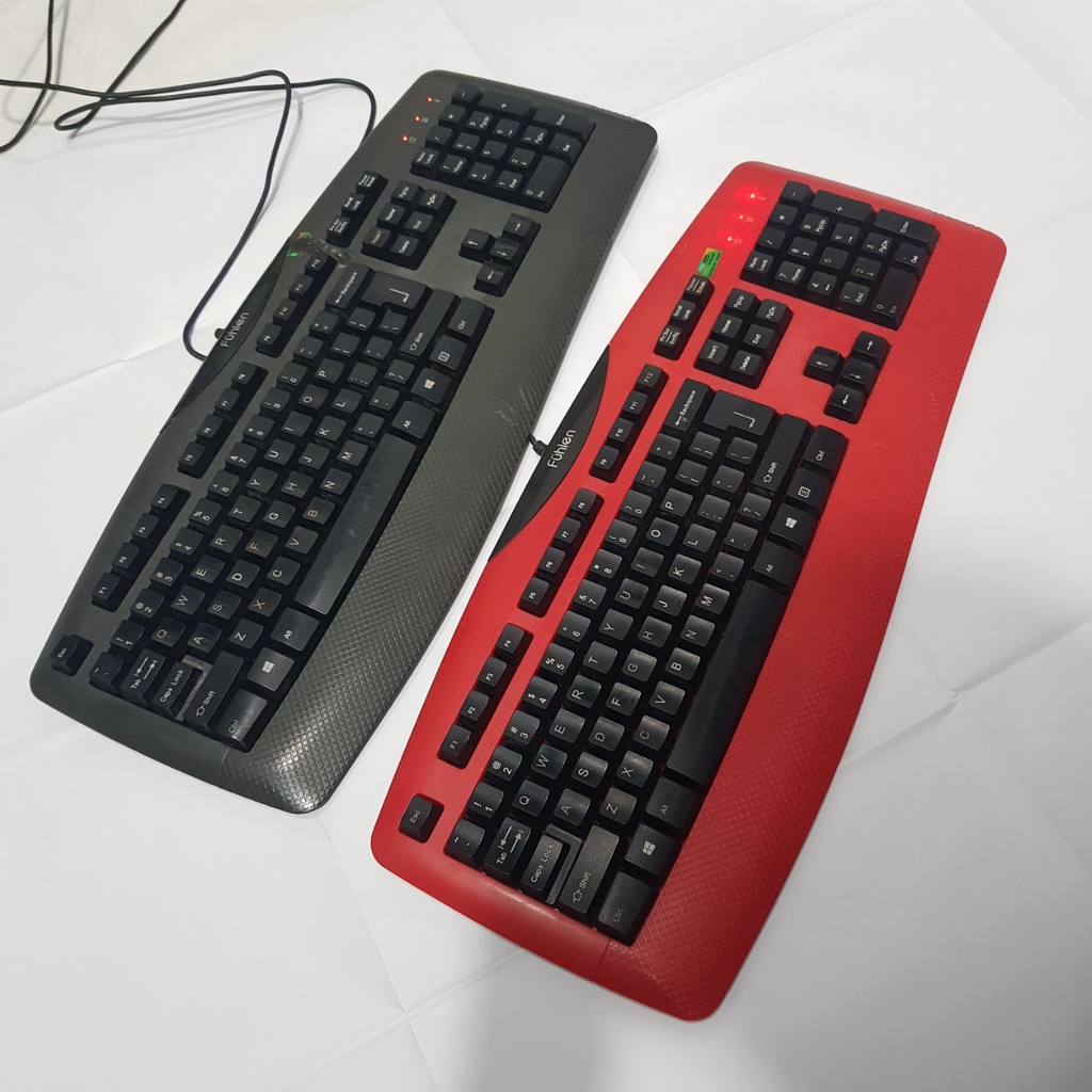 Xả Bộ bàn phím và chuột máy tính Fuhlen L411_Hàng chính hãng cũ dùng tốt giá rẻ