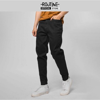 Quần jean nam trơn form jogger - routine 10f20dpa105