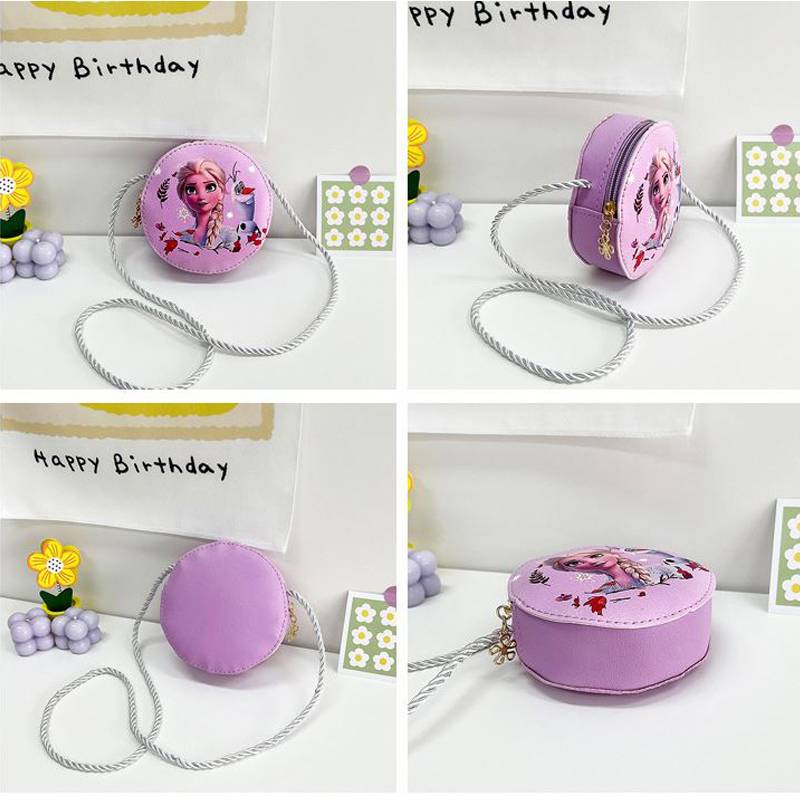 Túi Đeo Chéo Cỡ Lớn In Họa Tiết Hoạt Hình Frozen Dễ Thương Thời Trang Cho Bé Gái