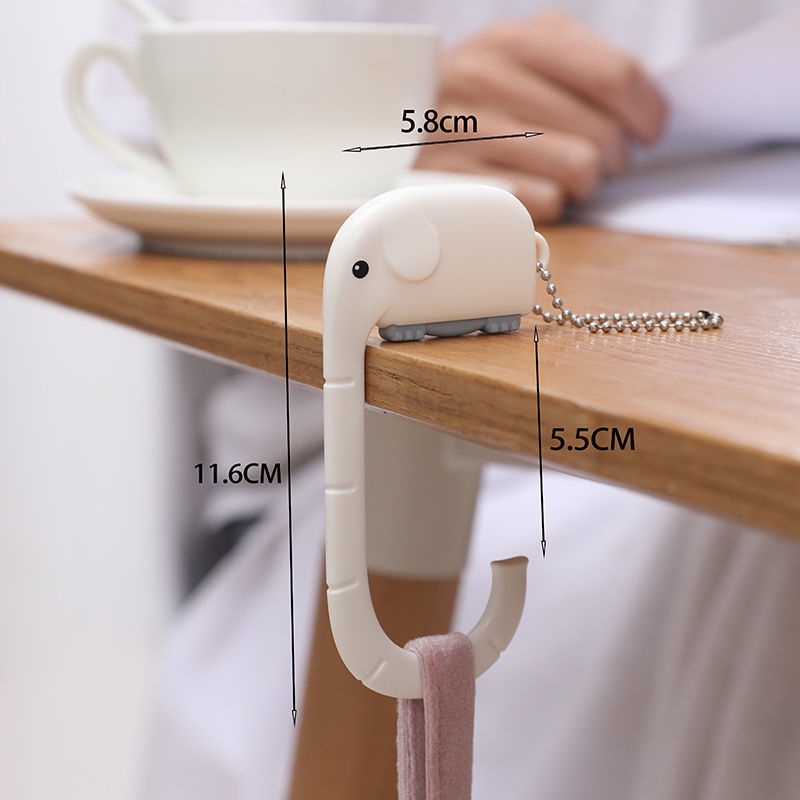 Giá Đỡ Móc Treo Dù / Nón / Chìa Khóa Tiết Kiệm Không Gian Tiện Dụng Cho Phòng Học / Văn Phòng