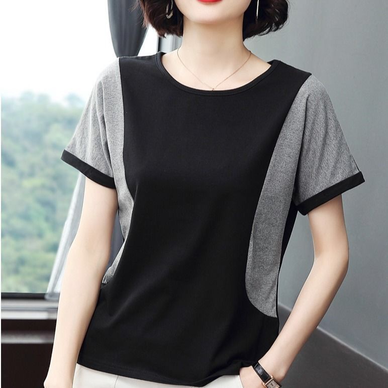 Áo Thun Cotton Cỡ Lớn Thời Trang Cho Nữ