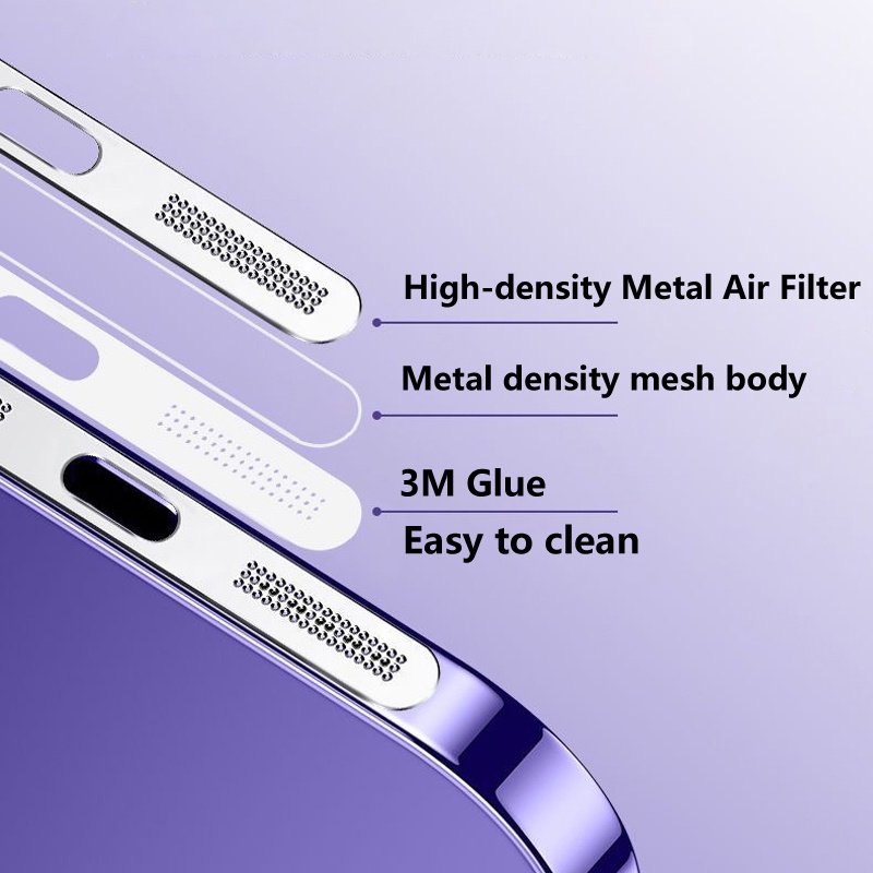 Bạc kim loại bụi Sticker bụi Cat Claw Loại điện thoại di động bụi Sticker