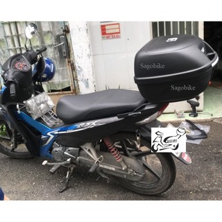 Thùng xe Wave RSX, thùng givi E26N và baga givi lắp cho xe Wave RSX, hàng givi chính hãng, bảo hành 2 năm