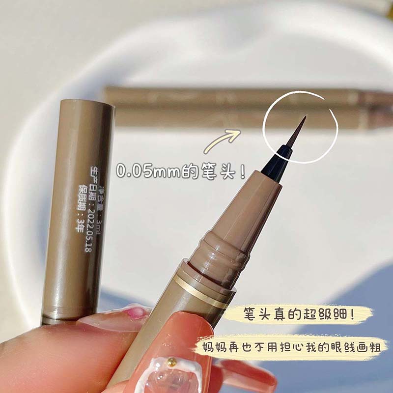 Bút Kẻ Mắt Ngòi Mảnh Mềm Mại Tự Nhiên Không Phai Màu Kháng Nước Lâu Trôi Sweetmint eyeliner