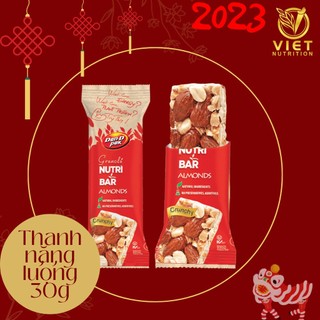 Thanh Granola Hạnh nhân năng lượng 30g