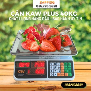 Cân điện tử tính tiền màn hình LED 40kg - Cân điện tử bán hàng, cho kết quả chính xác tuyệt đối - Bảo hành 12 tháng