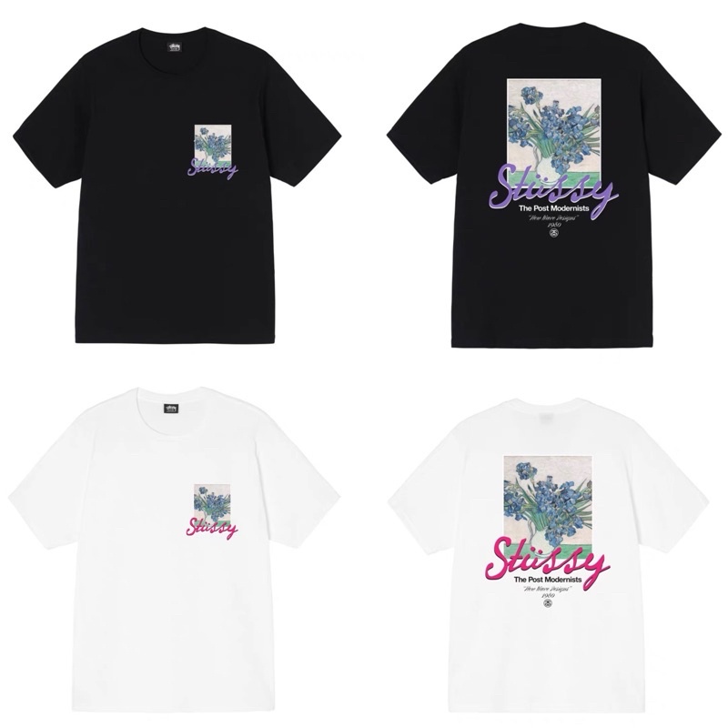 Áo thun unisex nam nữ Stu.ssy Post Modernists Cotton 100%, Form Oversize cao cấp VNXK ảnh thật