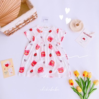 ( 9-15kg) Váy cộc tay bé gái