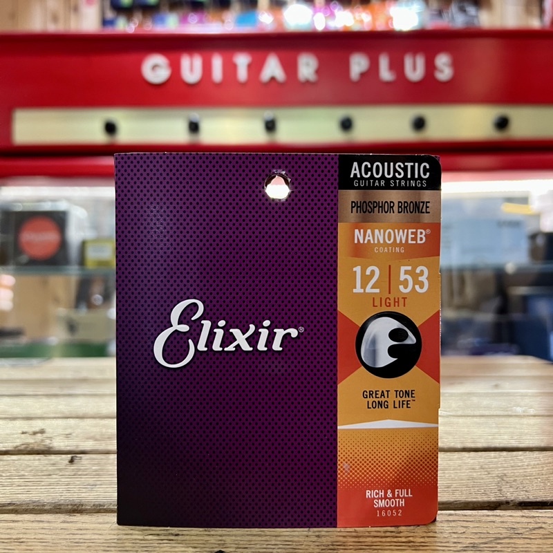 Dây Đàn Guitar Acoustics Elixir 16002, 16027, 16052, 16102, 11002,11027,11052