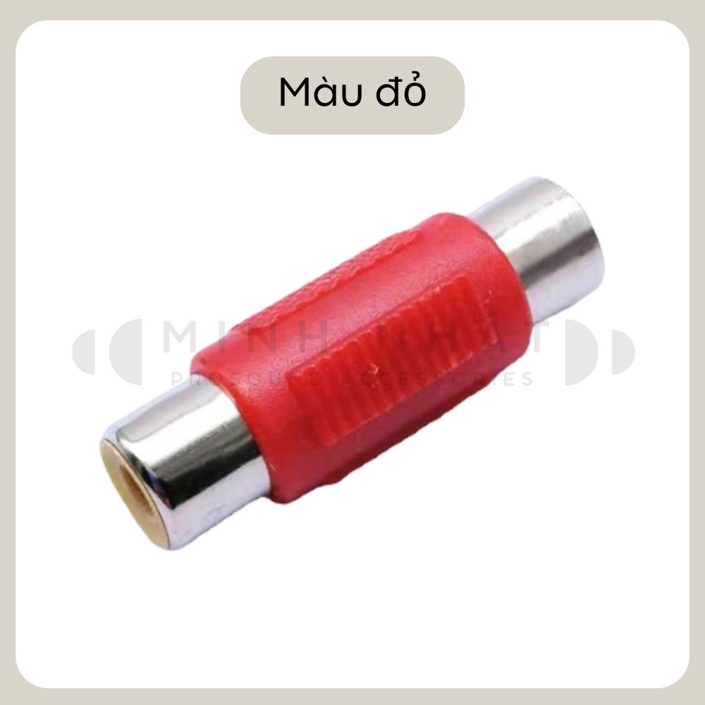 Jack nối RCA  kết nối âmly, laptop, máy tính, điện thoại, Mixer, Micro, soundcard chuyên dụng cho âm thanh