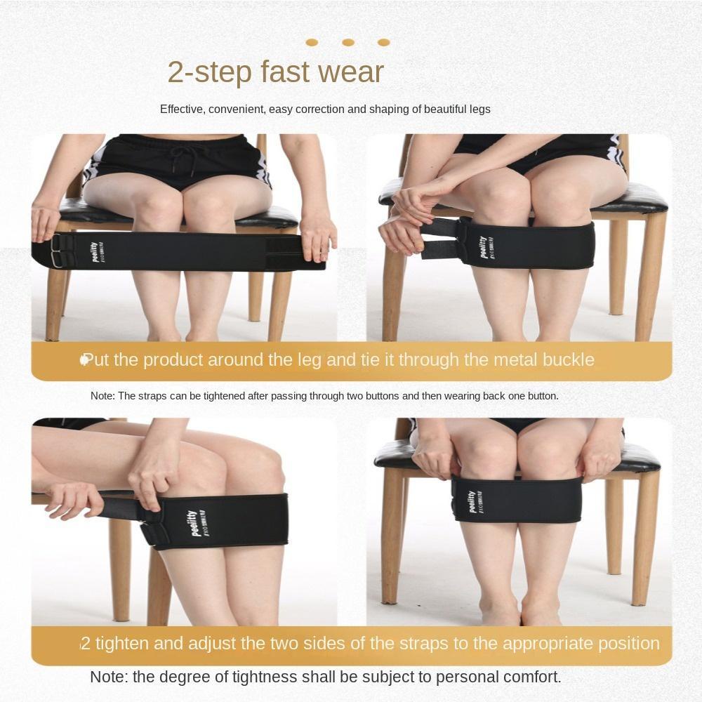 FALLFORBEAUTY Đai Quấn Chân Loại O X Hỗ Trợ Điều Chỉnh Tư Thế Đầu Gối / Valgum