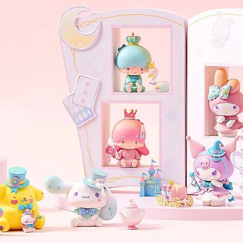 Mô Hình Cún Kuromi Cinnamon Để Bàn Trang Trí Dễ Thương