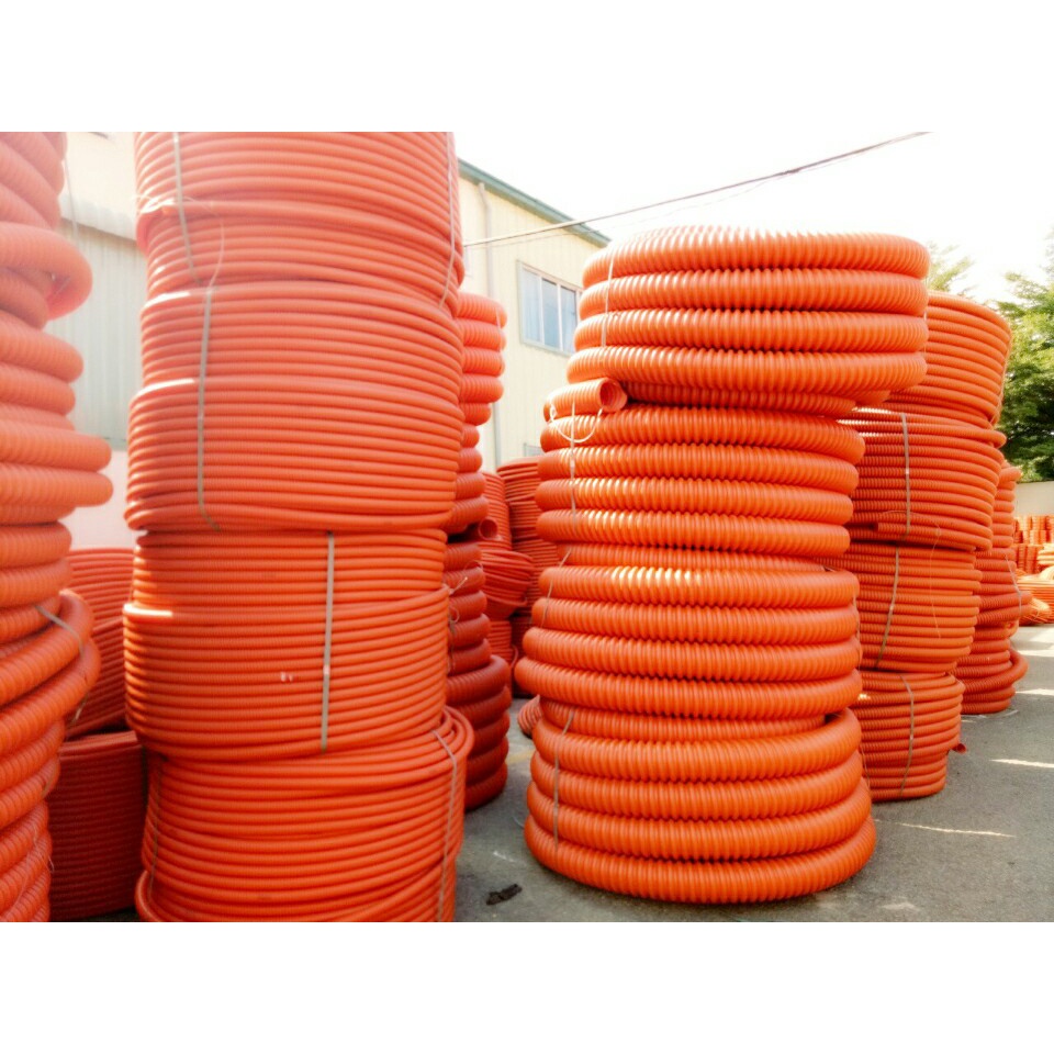 Ống  sun màu cam, ống ruột gà D50/65