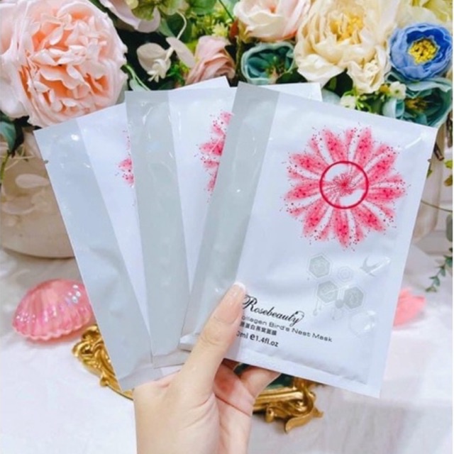 Mặt Nạ Yến Rostbeauty Chính Hãng Hộp 10miếng
