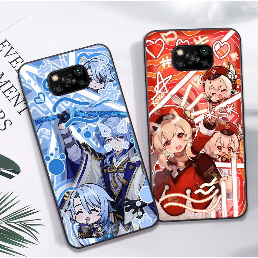 Ốp Xiaomi Poco X3 / Poco X3 Pro bộ hình anime siêu cute, siêu đáng yêu