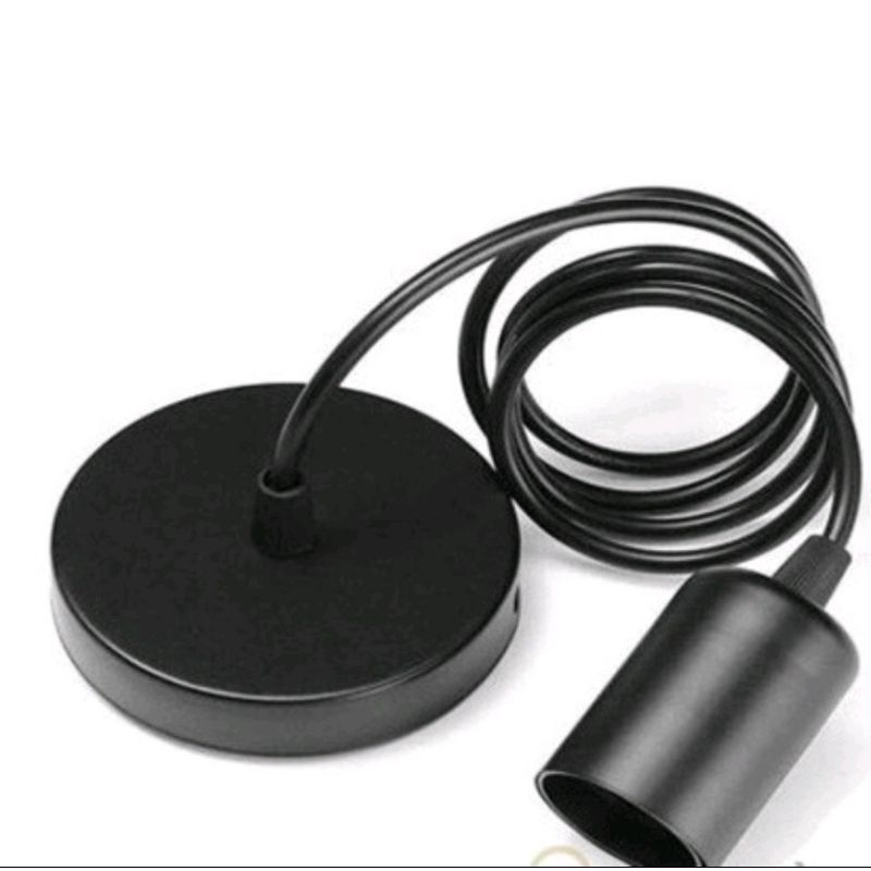 Bộ Đui Treo Thả 1m Đèn Mây Tre, Đèn Gỗ, Nhựa.