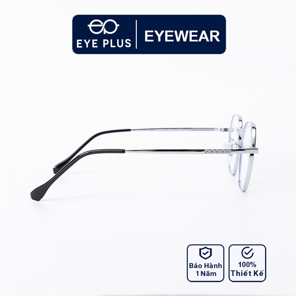 Gọng kính cận nam nữ thời trang Eye plus dáng basic dễ đeo KL350-98050