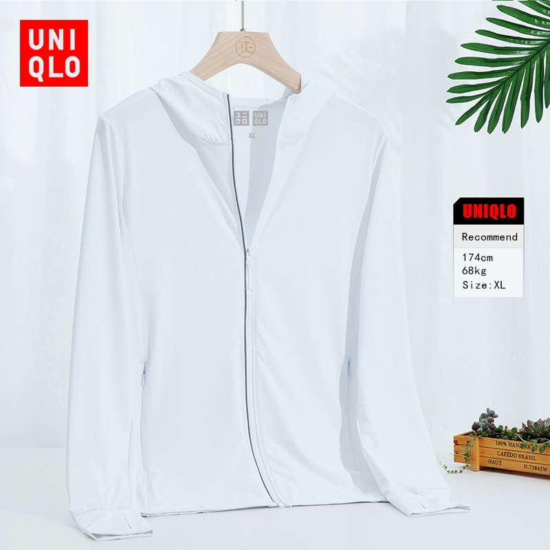 Uniqlo Áo Khoác Chống Nắng Thoáng Khí Mau Khô Size m-5xl