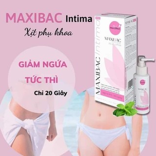 XỊT PHỤ KHOA MAXIBAC INTIMA 100ML