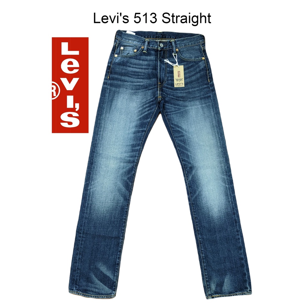 Quần jeans nam levi's 513 Straight BIGSIZE Hàng Hiệu