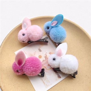 Kẹp tóc 3D hình thỏ dễ thương cho bé