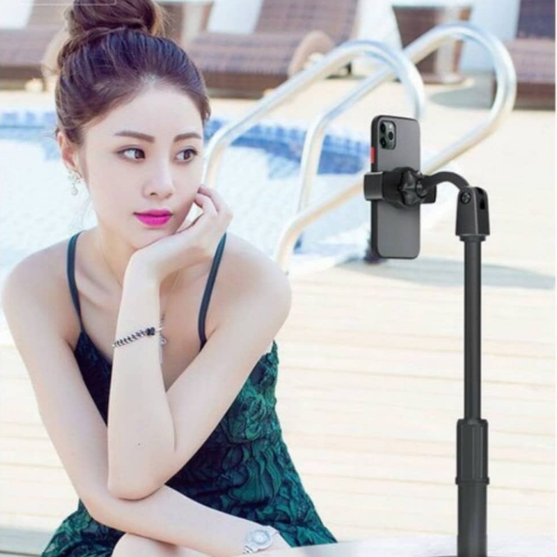 Giá Đỡ Điện Thoại Livestream Xem Video Ổn Định Xoay 360 Độ dùng để Quay Phim Ghi Hình Đa Dụng hỗ trợ màn hình đến 6,5inc