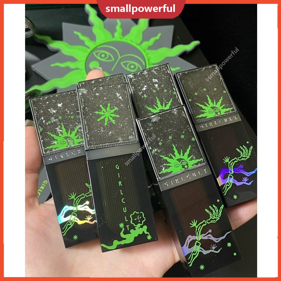 Hàng Mới Về Đầu Tiên Launch!Girlcult Girlcult Girlcult Son Bóng Ánh Nhũ Ngọc Trai Màu Xanh Dương / Tím / Xanh Lá / Xanh Lá Có Đèn Nhấp Nháy Mịn SMA