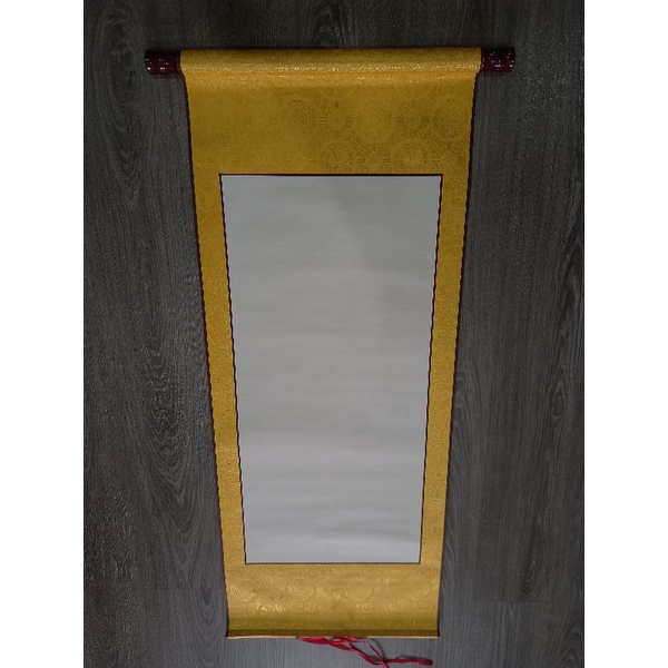 Biểu viết thư pháp bo lụa kích thước 40x100cmGiá 70k/1 tờ