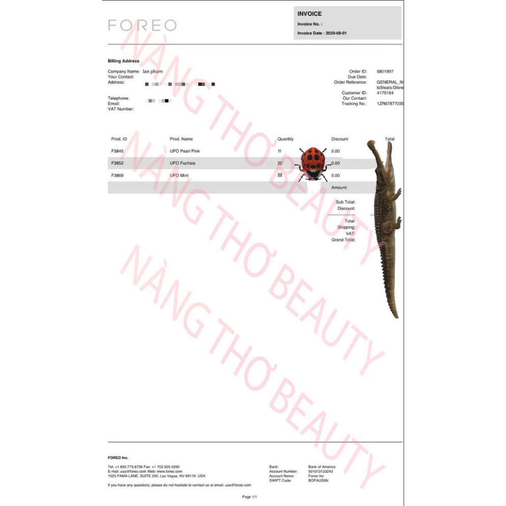 Máy đắp mặt nạ FOREO UFO 2 Phiên bản mới nhất & UFO 1