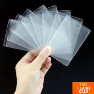 Set 20 Vỏ Bọc Thẻ Căn Cước 🍄GIÁ SỈ RẺ NHẤT🍄 Túi Nhựa Bọc Thẻ ATM, Bằng LX Các Loại Không Thấm Nước Trong Suốt