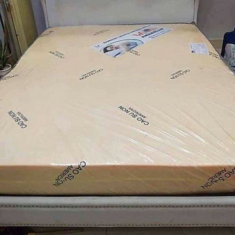 Nệm cao su non american dày 10cm đủ size bảo hành 15 năm