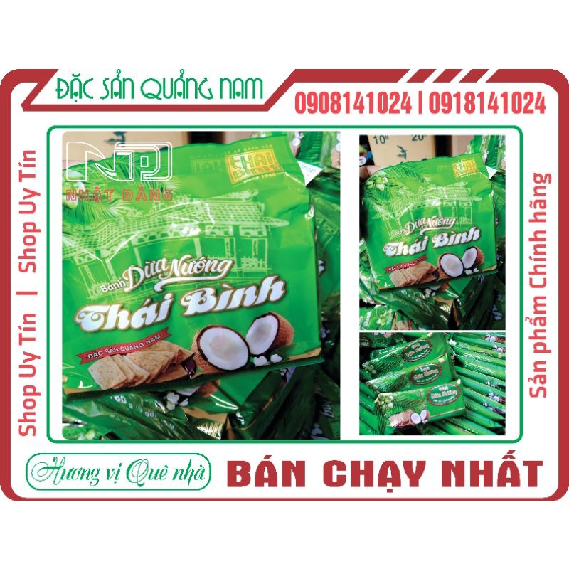 20 gói bánh dừa nướng Thái Bình 150g