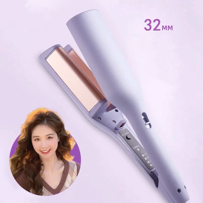 Máy dập tóc xoăn sóng nước S3 J-818 cao cấp rãnh sâu size 32mm mới nhất 2022