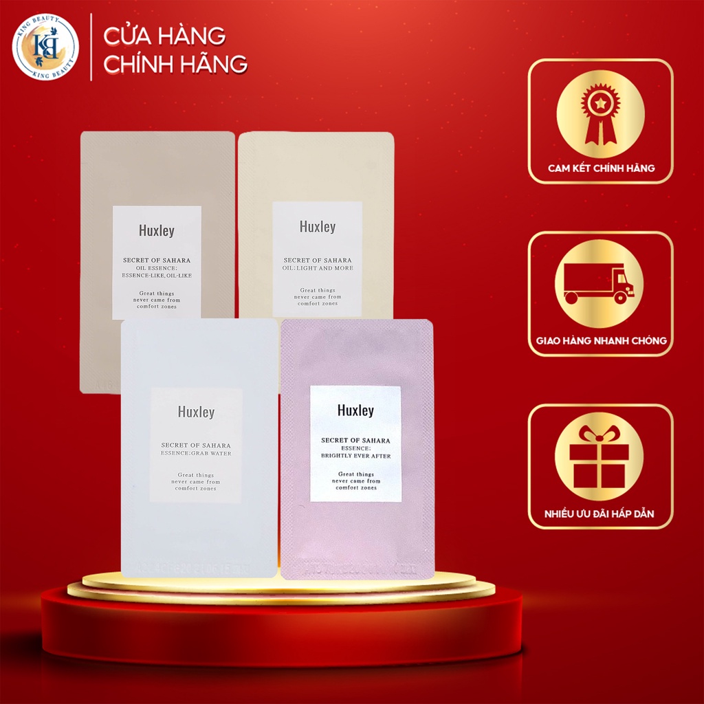 Tinh Chất Dưỡng Ẩm Chiết Xuất Xương Rồng Huxley Essence 1ml