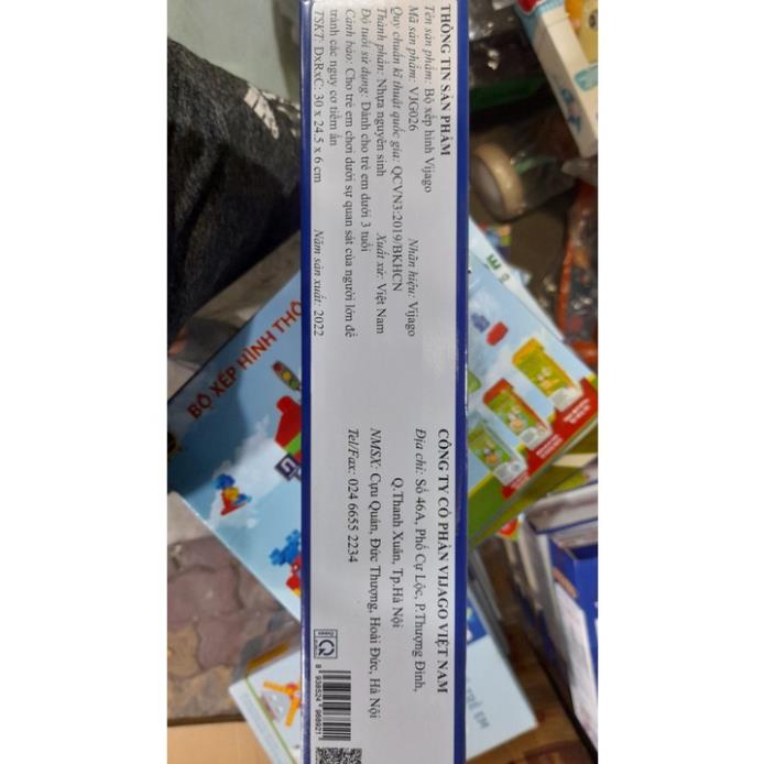 Bộ đồ chơi xếp hình thông minh cho bé Quà tặng từ Colosbaby