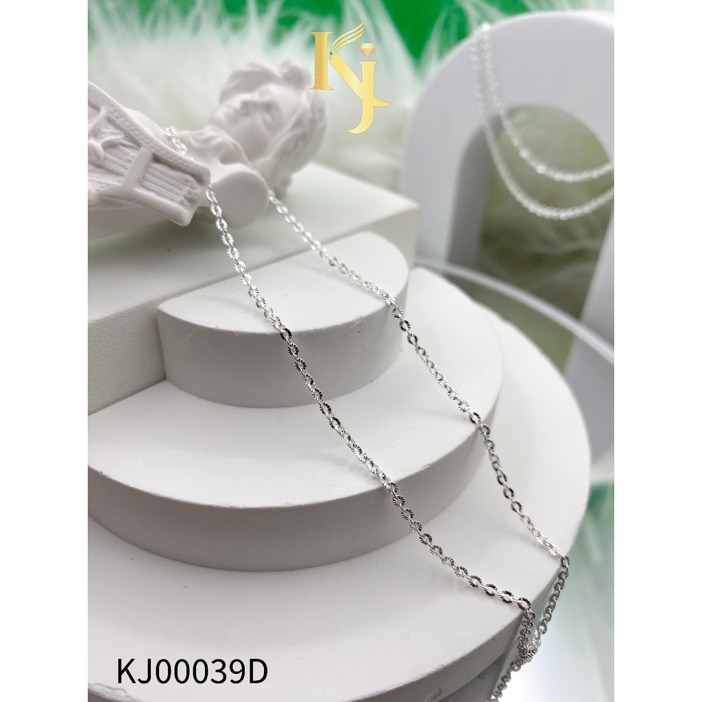 Dây chuyền bạc Ý 925 công mặt trời midi - KJ00039D
