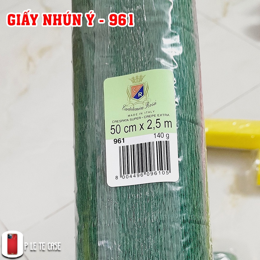 Giấy nhún Ý làm hoa, đồ handmade - 50cmx 50cm
