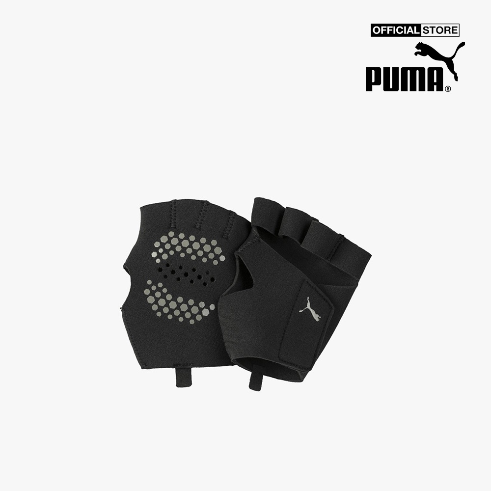 PUMA - Găng tay tập luyện Essential Premium Grip Cut Fingered Training 041615-01