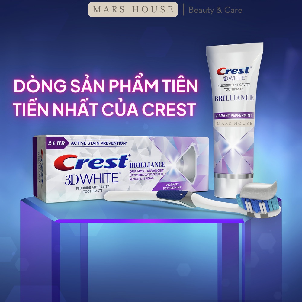Kem Đánh Răng Crest Chính Hãng - Nhiều dòng, size lớn
