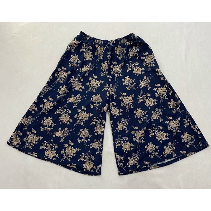(Q1015) Quần thun hoa xuất Nhật big size (Size LL) - Thanh lý vnxk