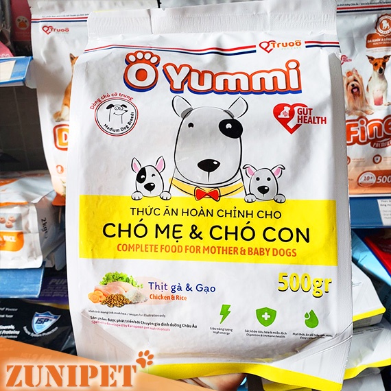 Thức ăn hạt OYUMMI hạt O YUMMI cho chó lớn và chó con 500g Thương hiệu Hà Lan 🐶🐶🐶
