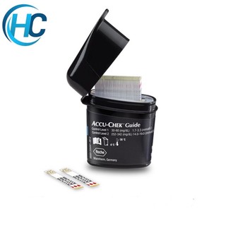 [CHÍNH HÃNG] Que thử đường huyết Accu-Chek Guide (Hộp 25-50 que)