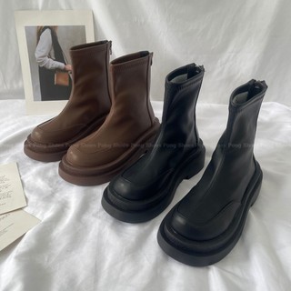 Boot PongShoes đơn giản không dây phong cách basic- FULL BOX- Mã 1518