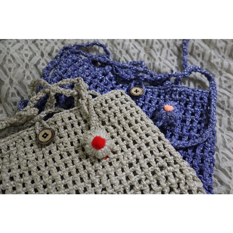 [Mẫu mới] Túi tole đan len (nhiều màu)