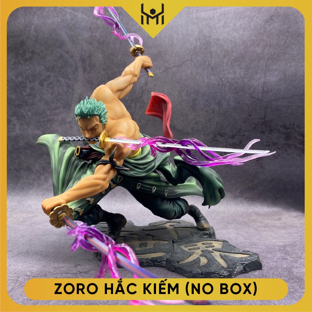 - Mô hình Figure Roronoa Zoro 3000 thế giới hắc kiếm, mô hình figure One Piece